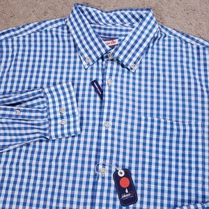 NEW johnnie-O Abner Hangin' Out Button Up Shirt Mens 2XL XXL Oceanside NWT